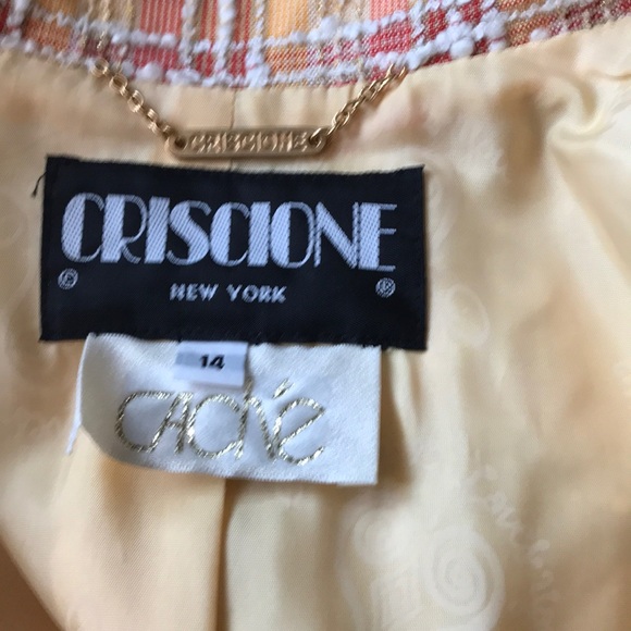 Vintage Cache tweed blazer - Picture 4 of 5